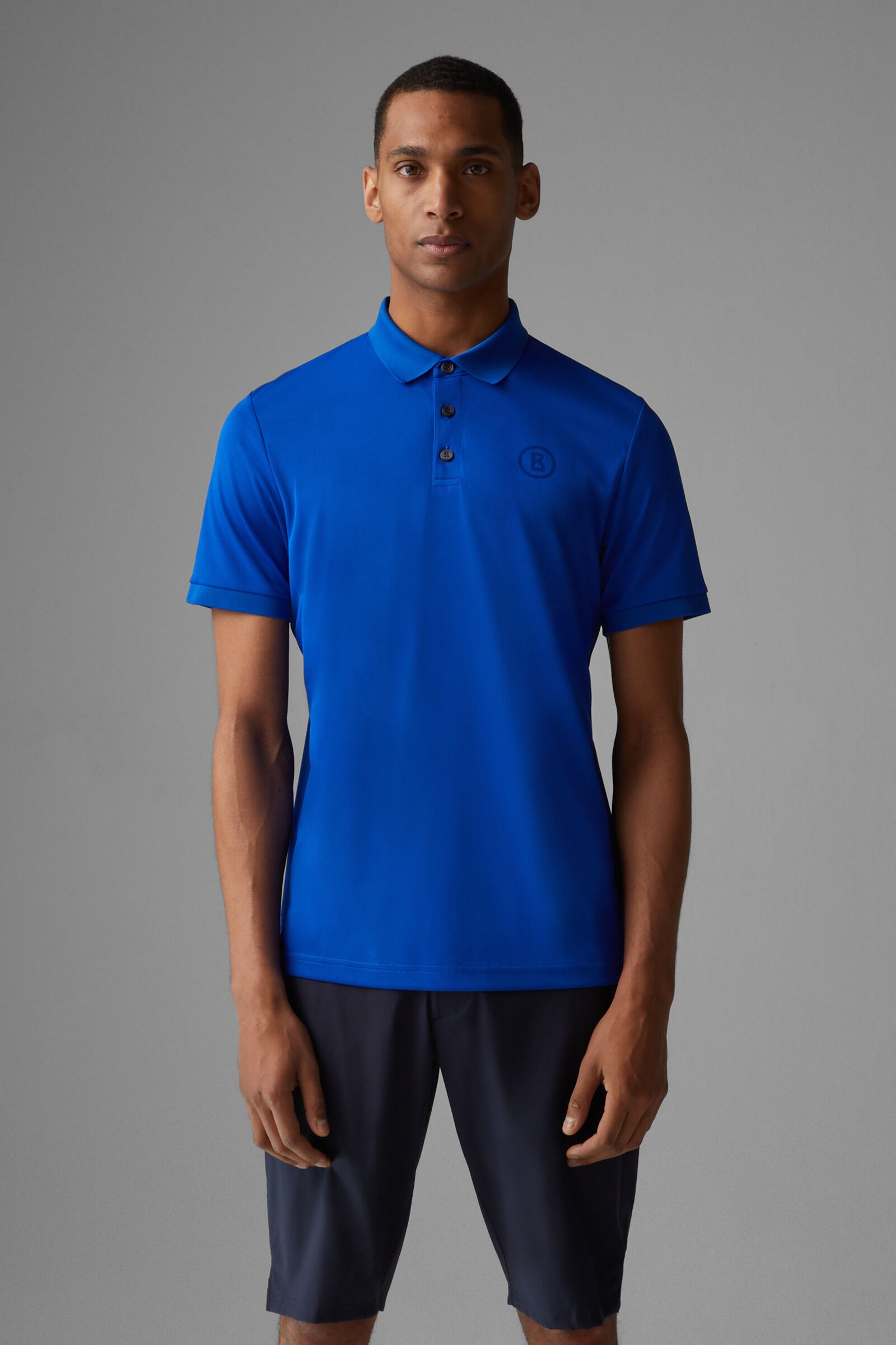 Daniel Functional polo shirt in Blue - 2