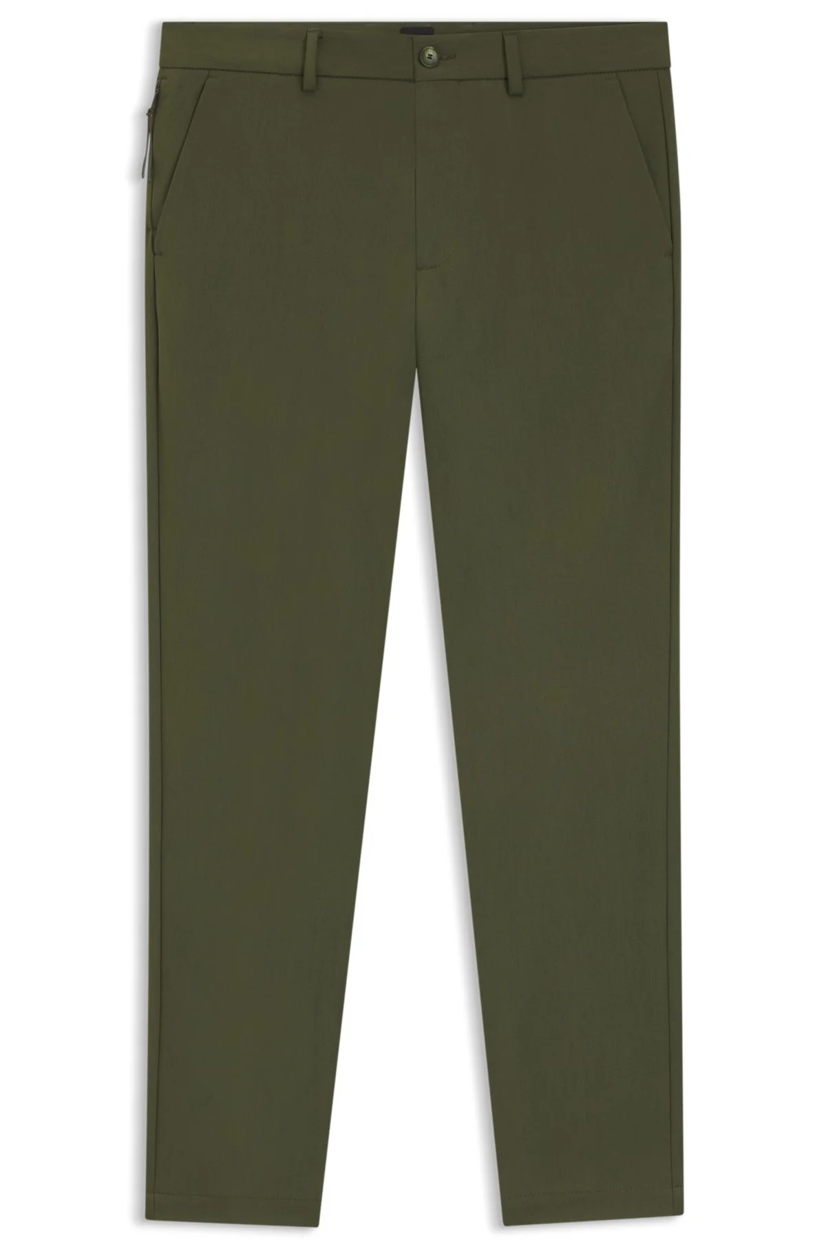 SLIM-FIT PANTS IN A STRETCH-COTTON BLEND - 1