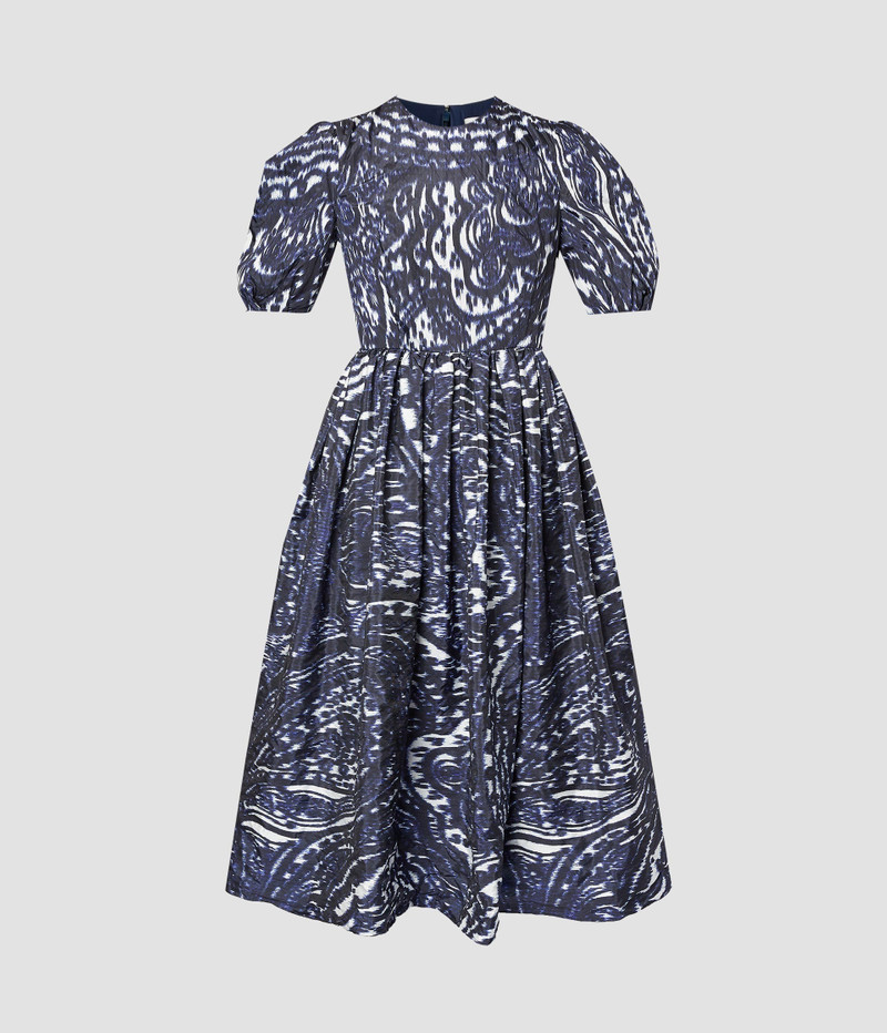SHORT 라인 MIDI DRESS 1