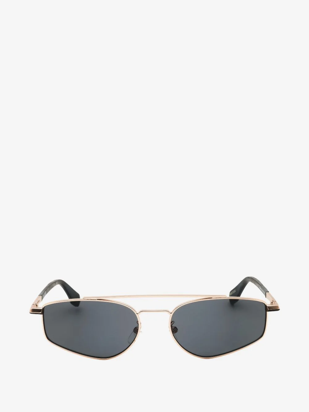 geometric-frame sunglasses - 1