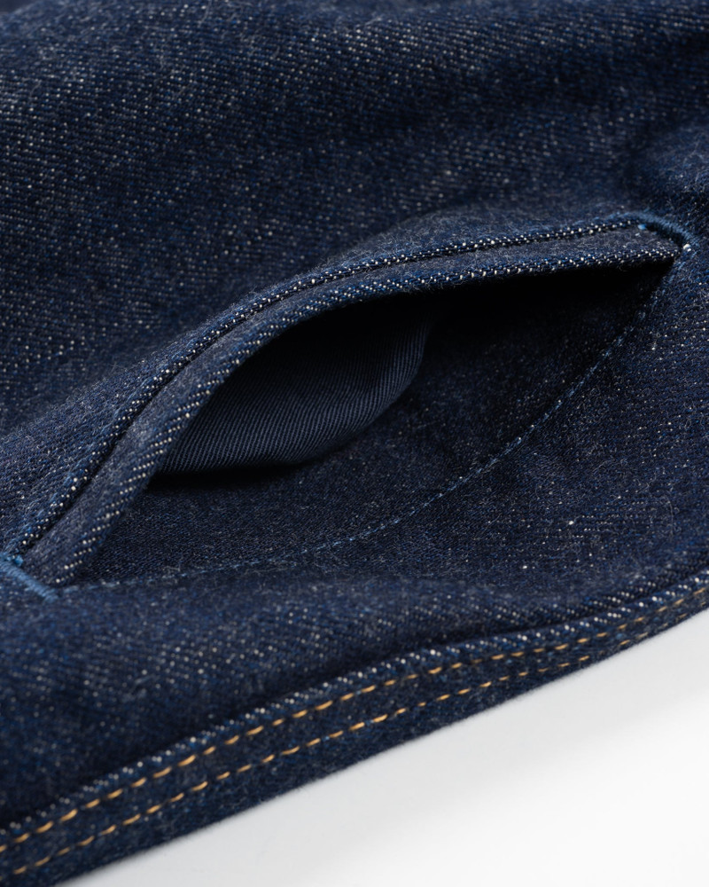 18OZ VINTAGE SELVEDGE DENIM CPO SHIRT - INDIGO 18