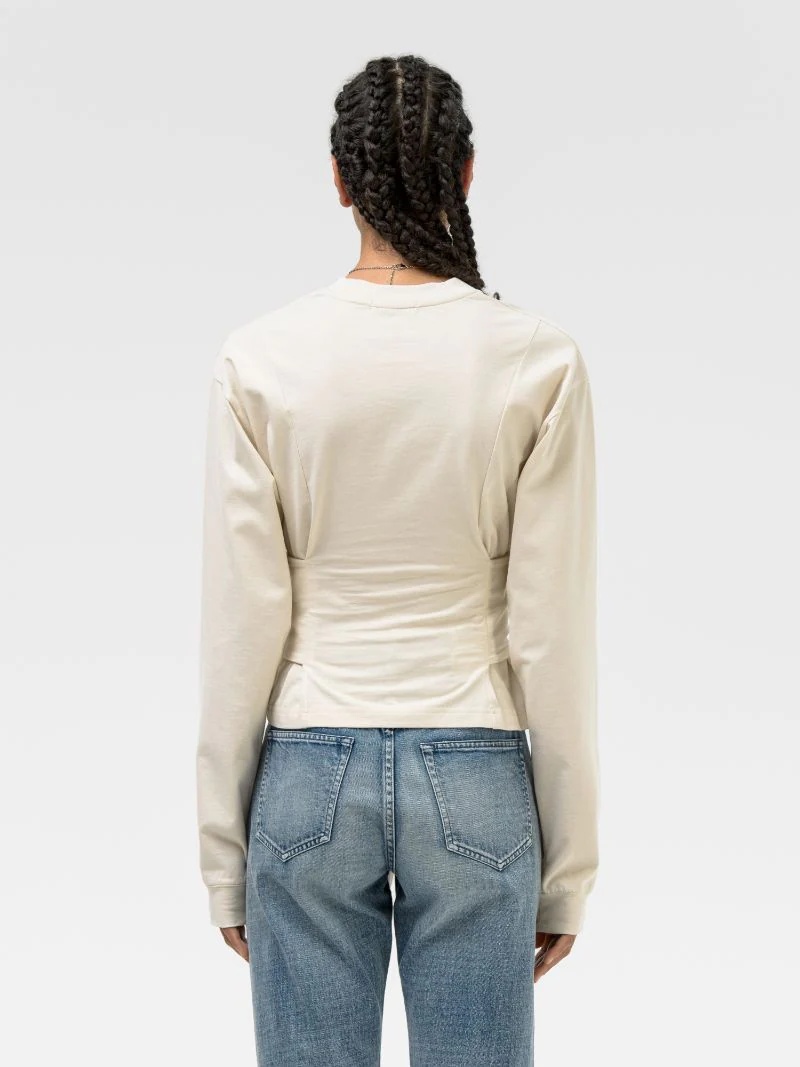 LADIES WAIST TIE T-SHIRT - 6