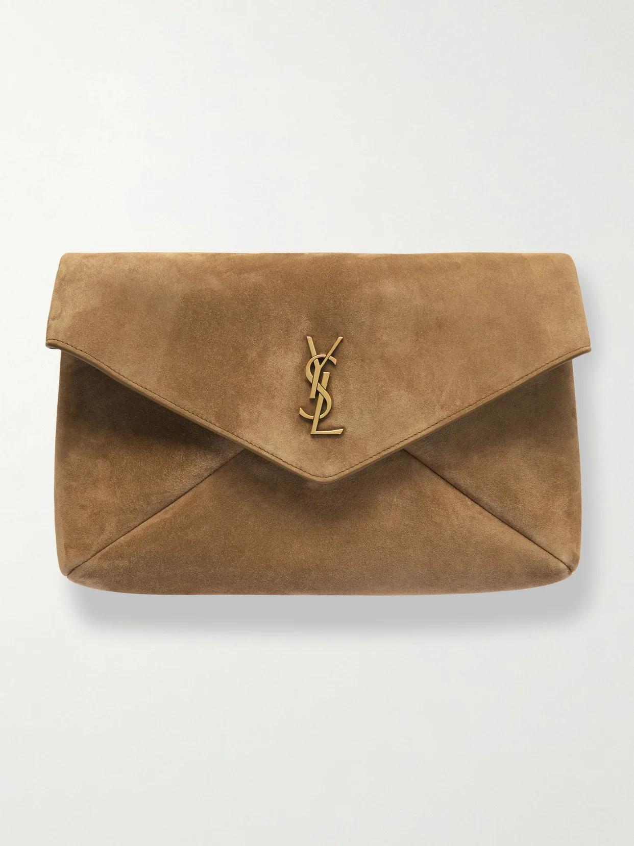 Cassandre Suede Clutch - 1