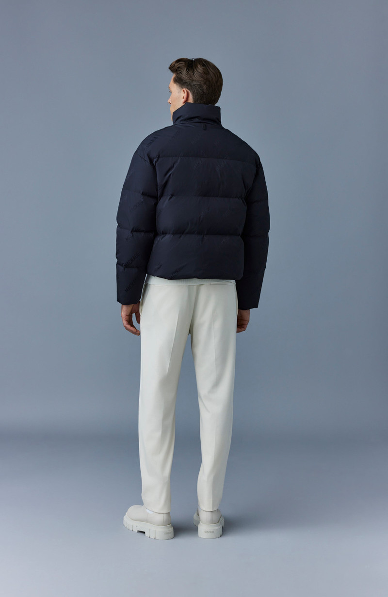JOE-CITYMG Agile-360 medium down jacket with logo pattern 6