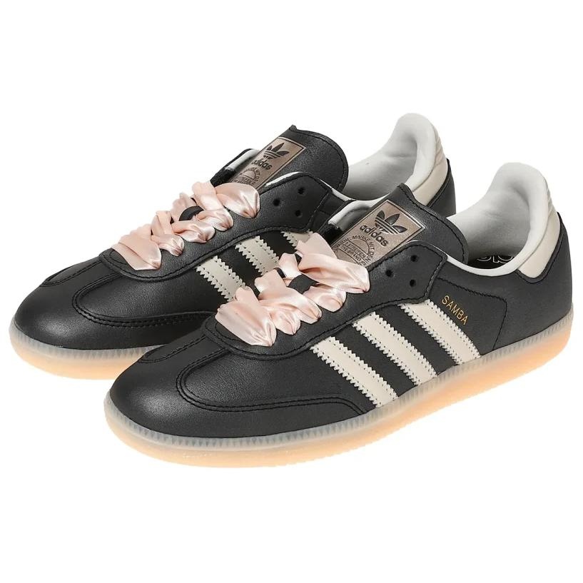 (WMNS) adidas Originals Samba OG 'Black Beige' IH8047 - 2