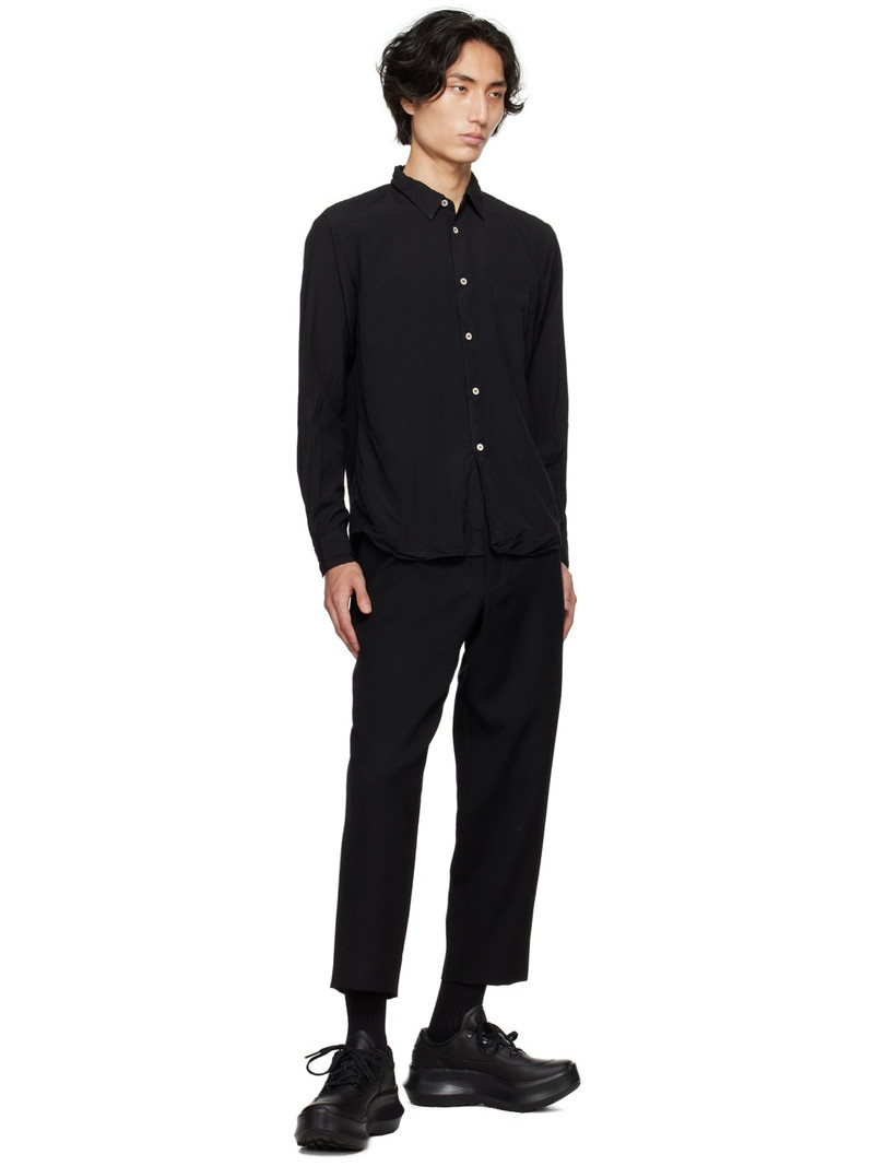 Comme des Garçons Homme Plus 단추 위로 긴 소매 셔츠 outlook