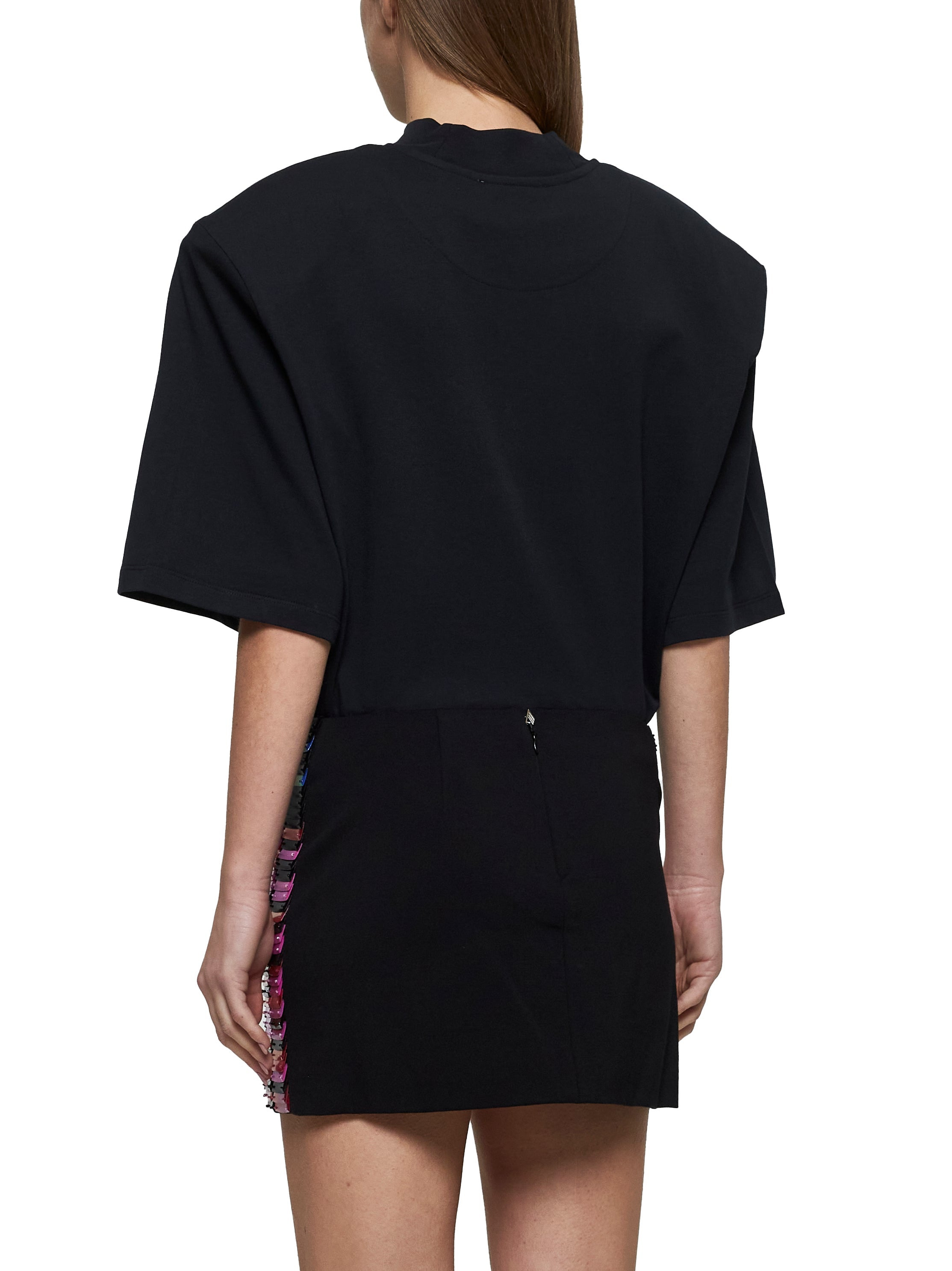 The Attico Women Multicolor Sequins “Rue” Miniskirt - 4