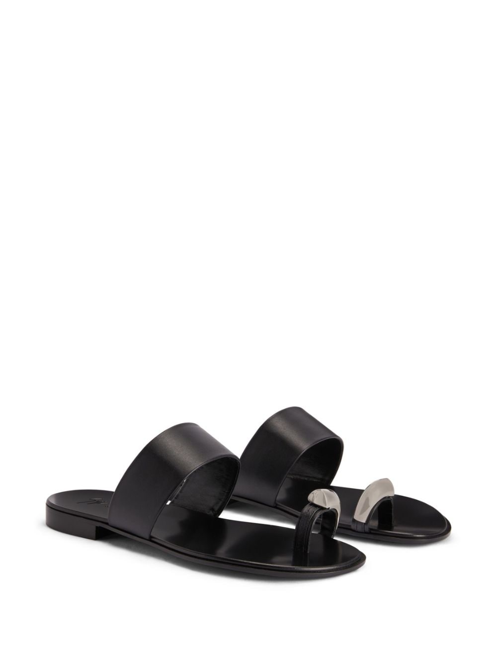 Norbert leather slides - 2