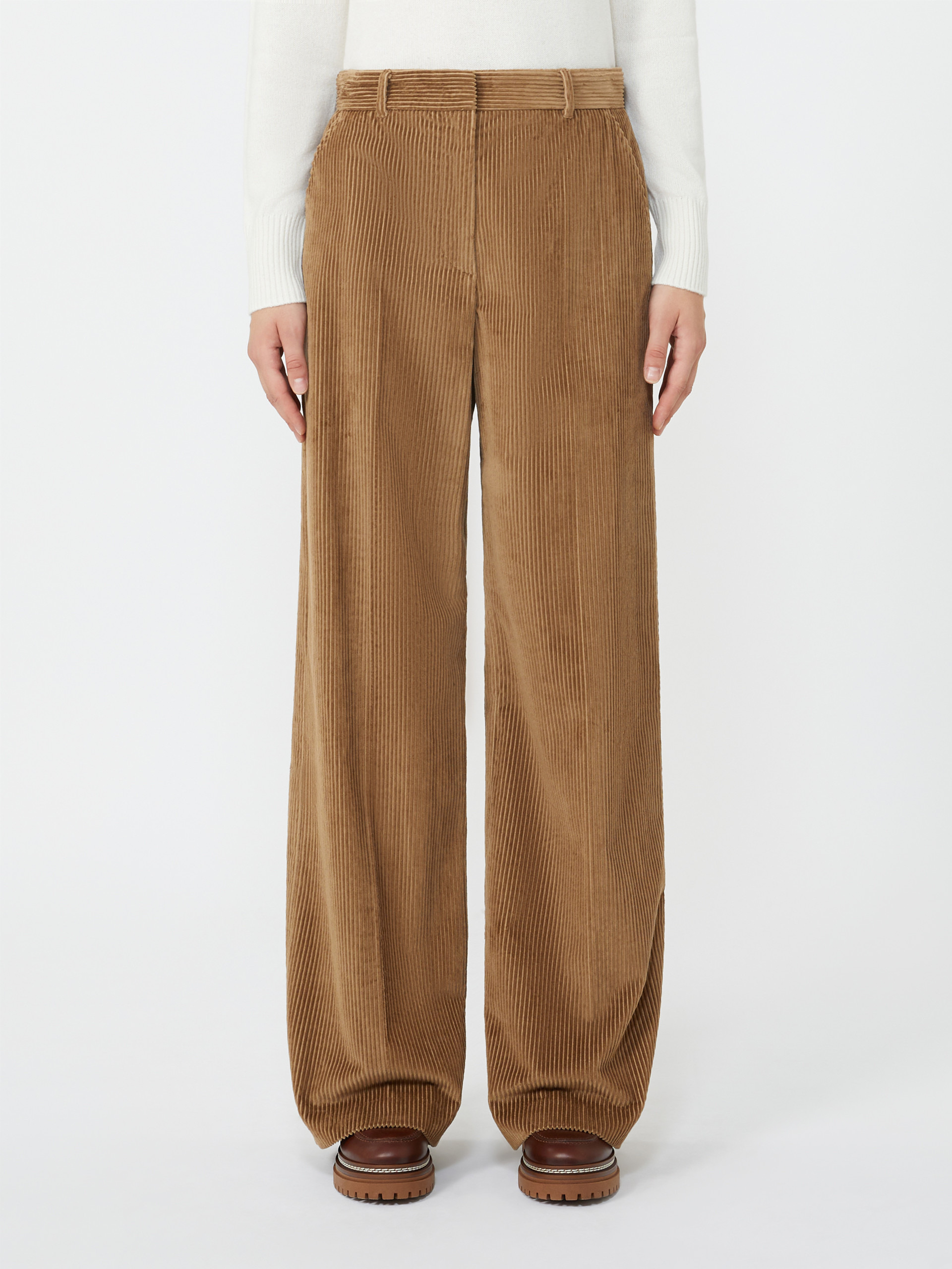 TANIA Wide-leg corduroy trousers - 3