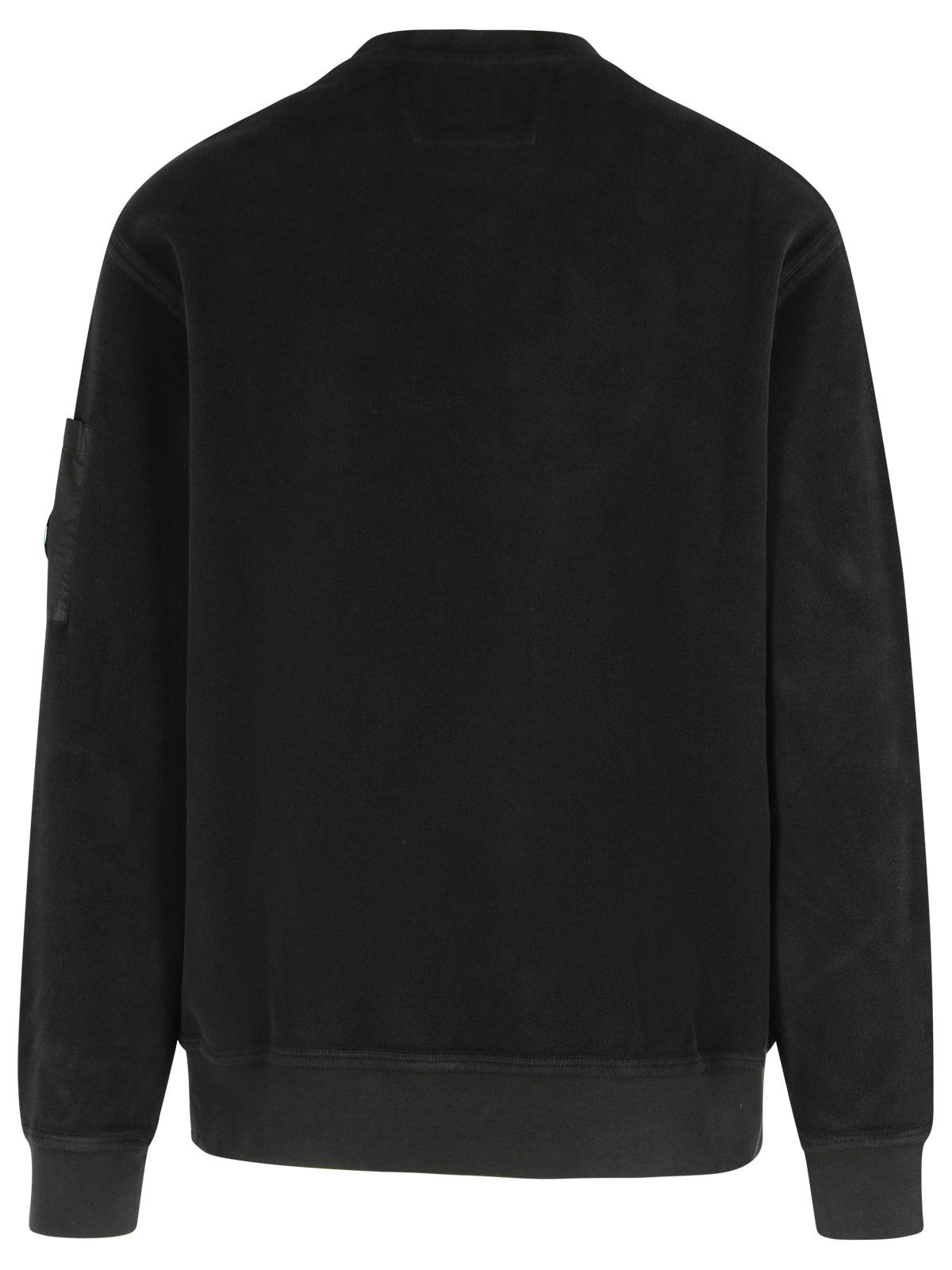 C.P. Company Black Cotton Sweatshirt Men - 3