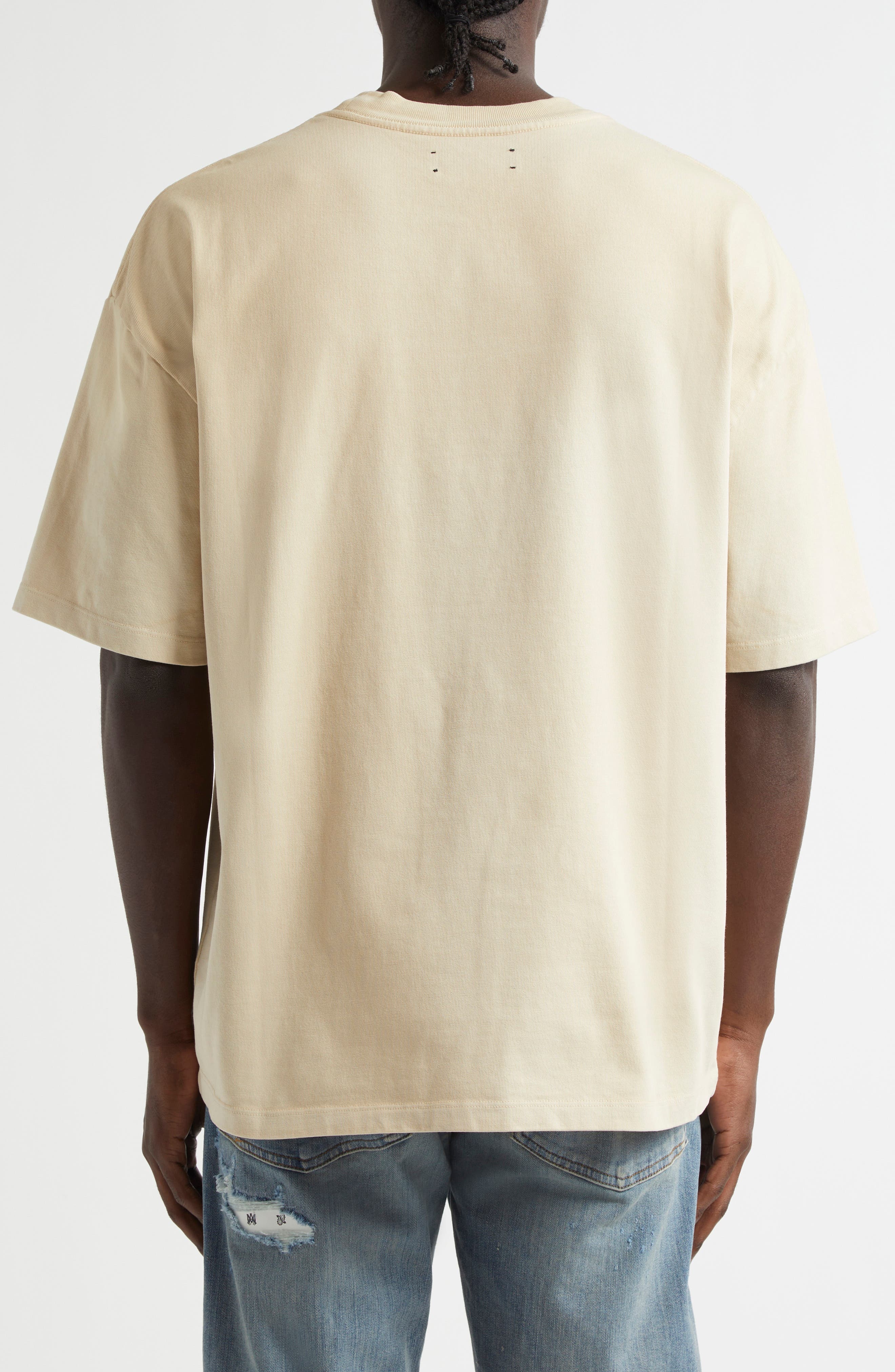AMIRI Pegasus Oversize Cotton Graphic T-Shirt in Alabaster at Nordstrom - 3