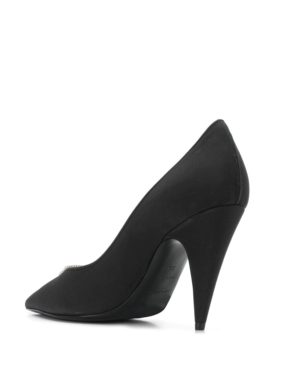 Romy 95 leather pumps  - 3