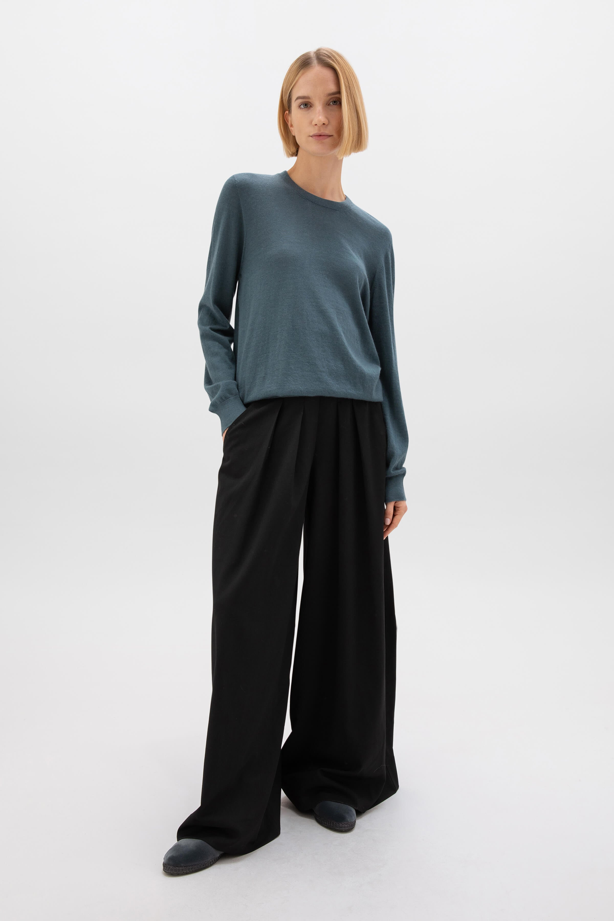 Superfine Cashmere Round Neck - 4