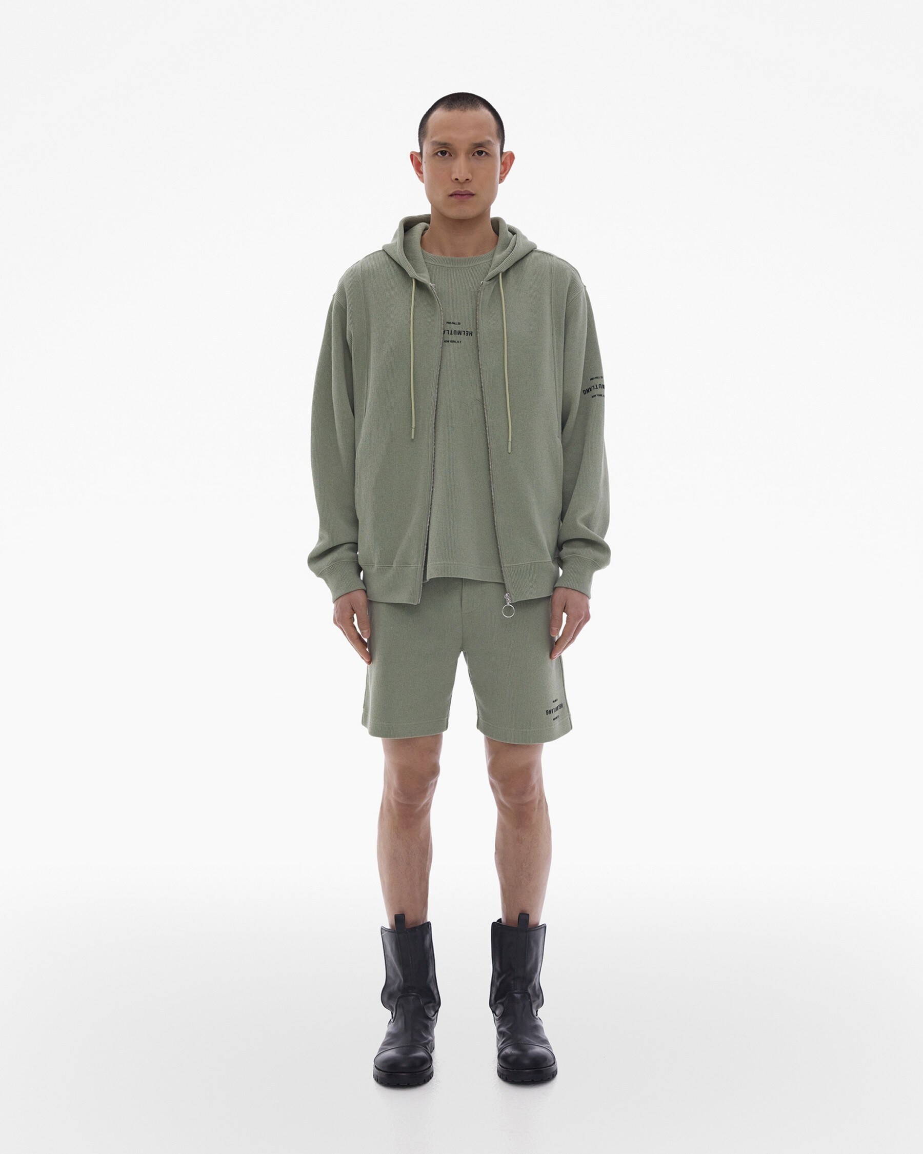 ZIP-UP LOGO HOODIE - 2