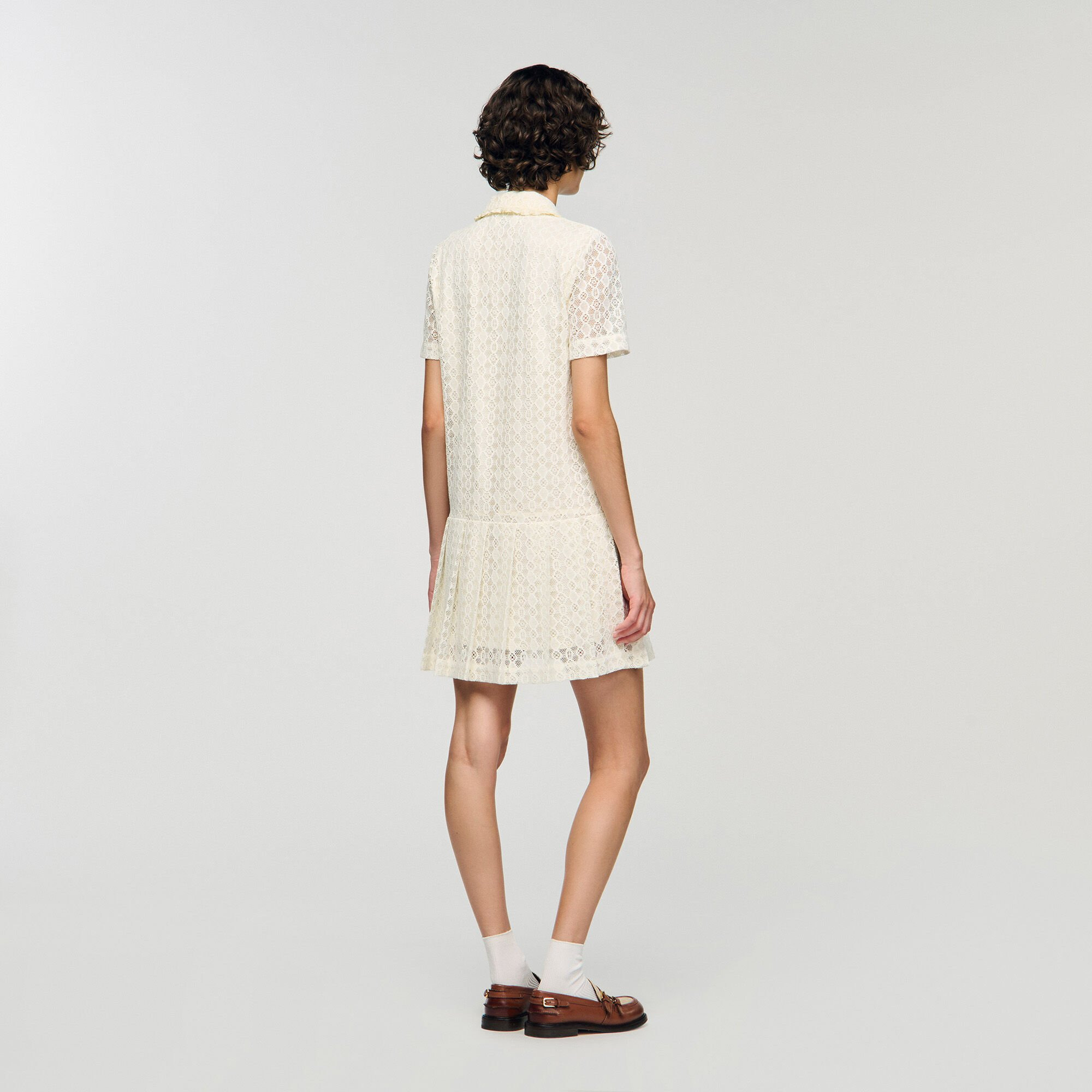 MINI LACE DRESS - 5