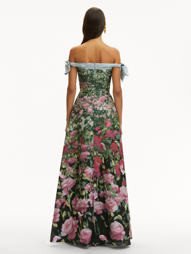 ROSE FIELD FIL COUPÉ GOWN 3