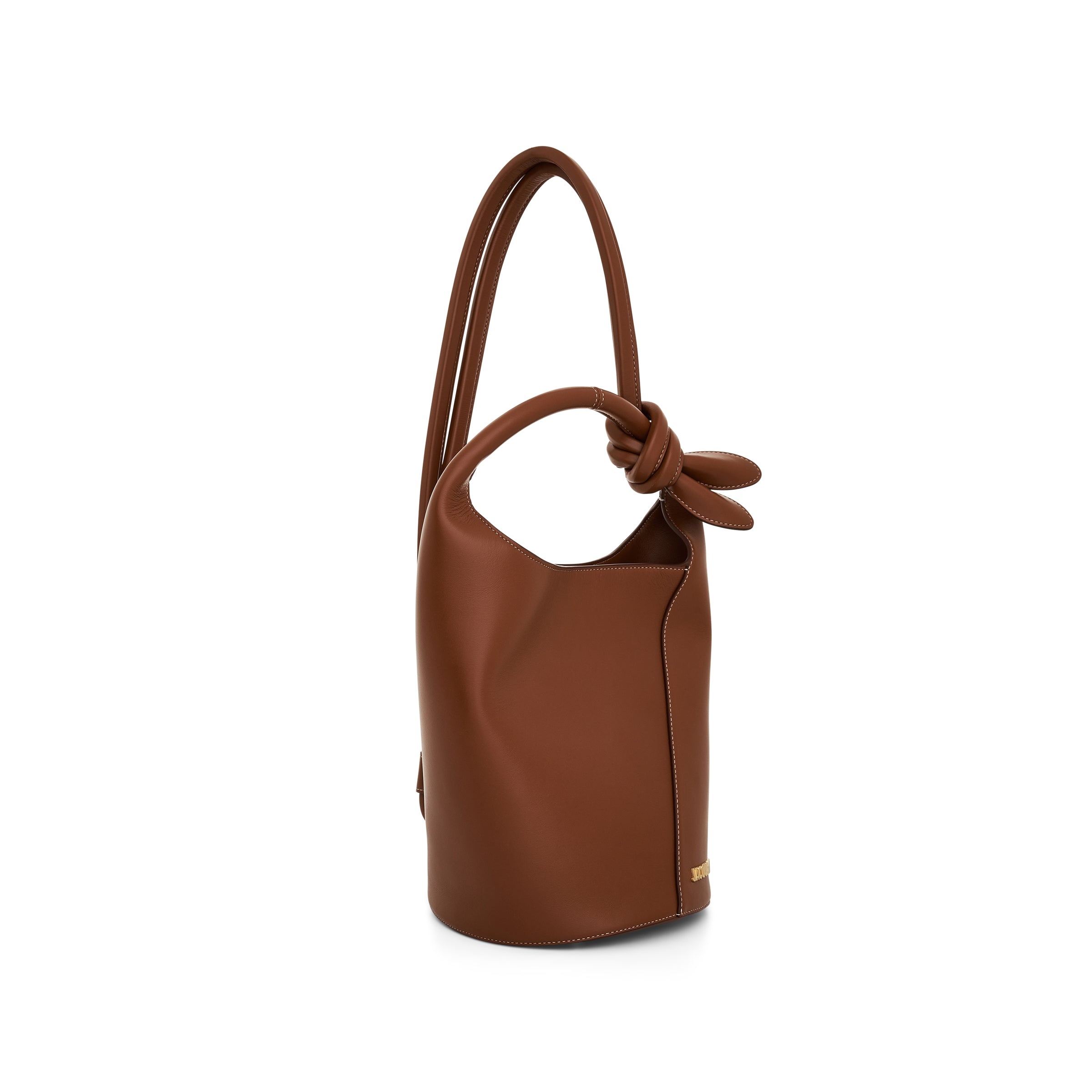 Le Petit Tourni Leather Bag in Light Brown 2 - 2