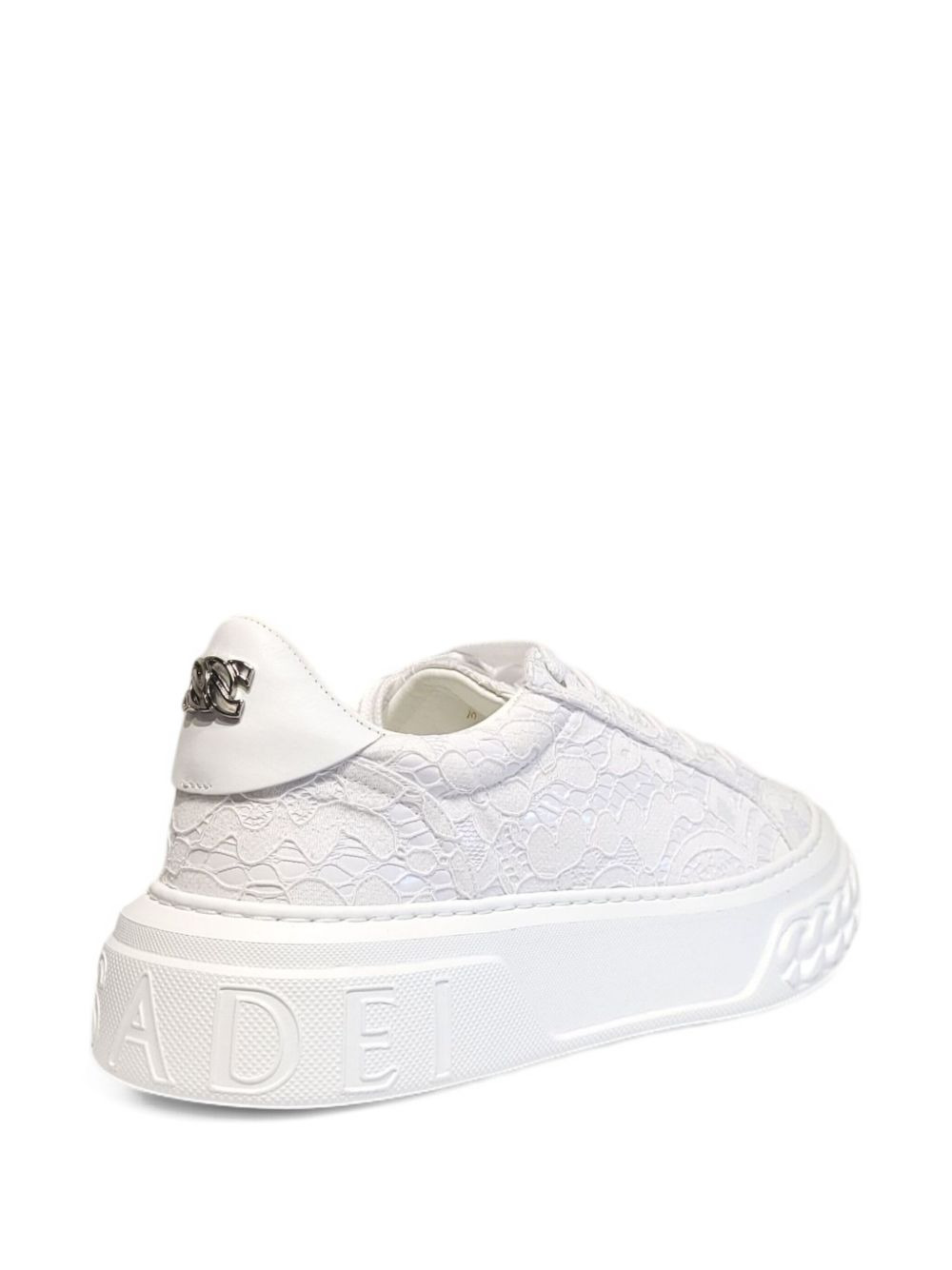 Off Road lace-effect chain-trimmed sneakers - 4