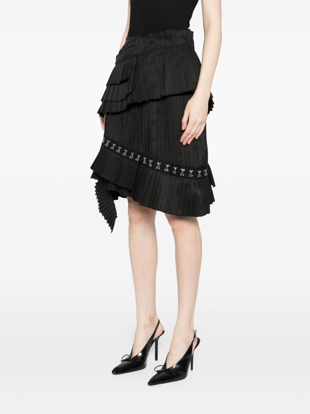 broken pleated skirt - 3