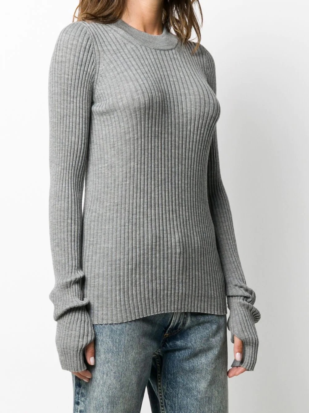 ribbed jumper - 3