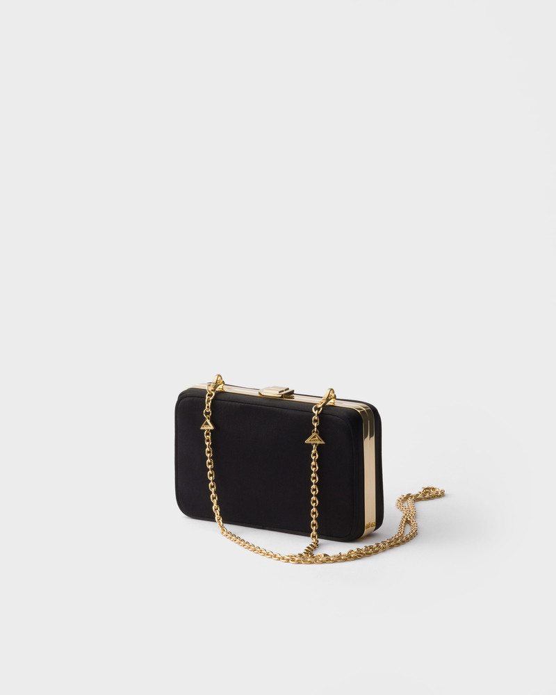 Prada Satin mini-clutch with shoulder strap outlook