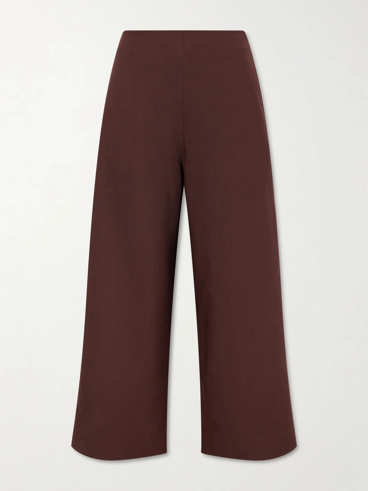 Zadie Poplin Wide-leg Pants - 1