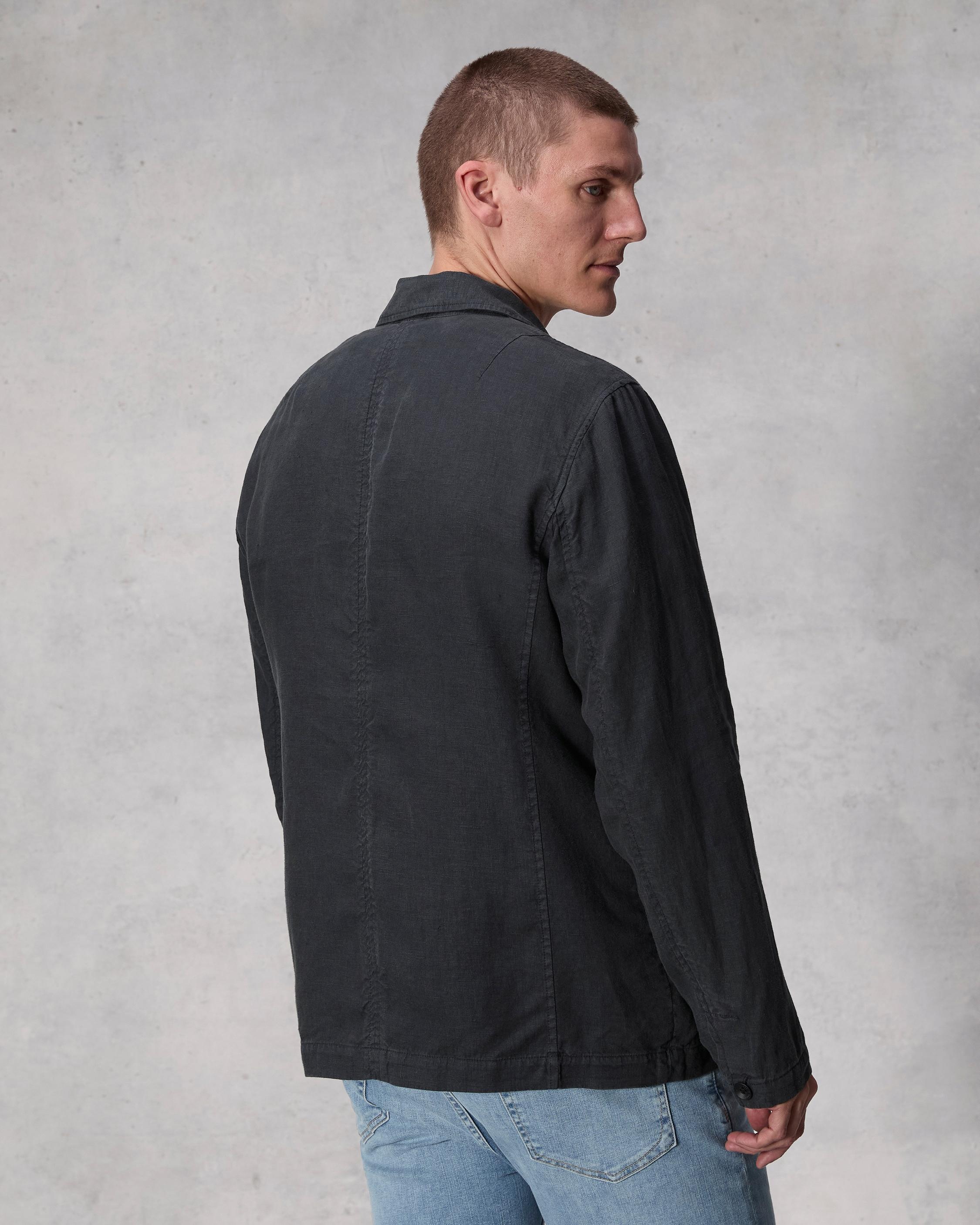 Evan Linen Chore Jacket - 5