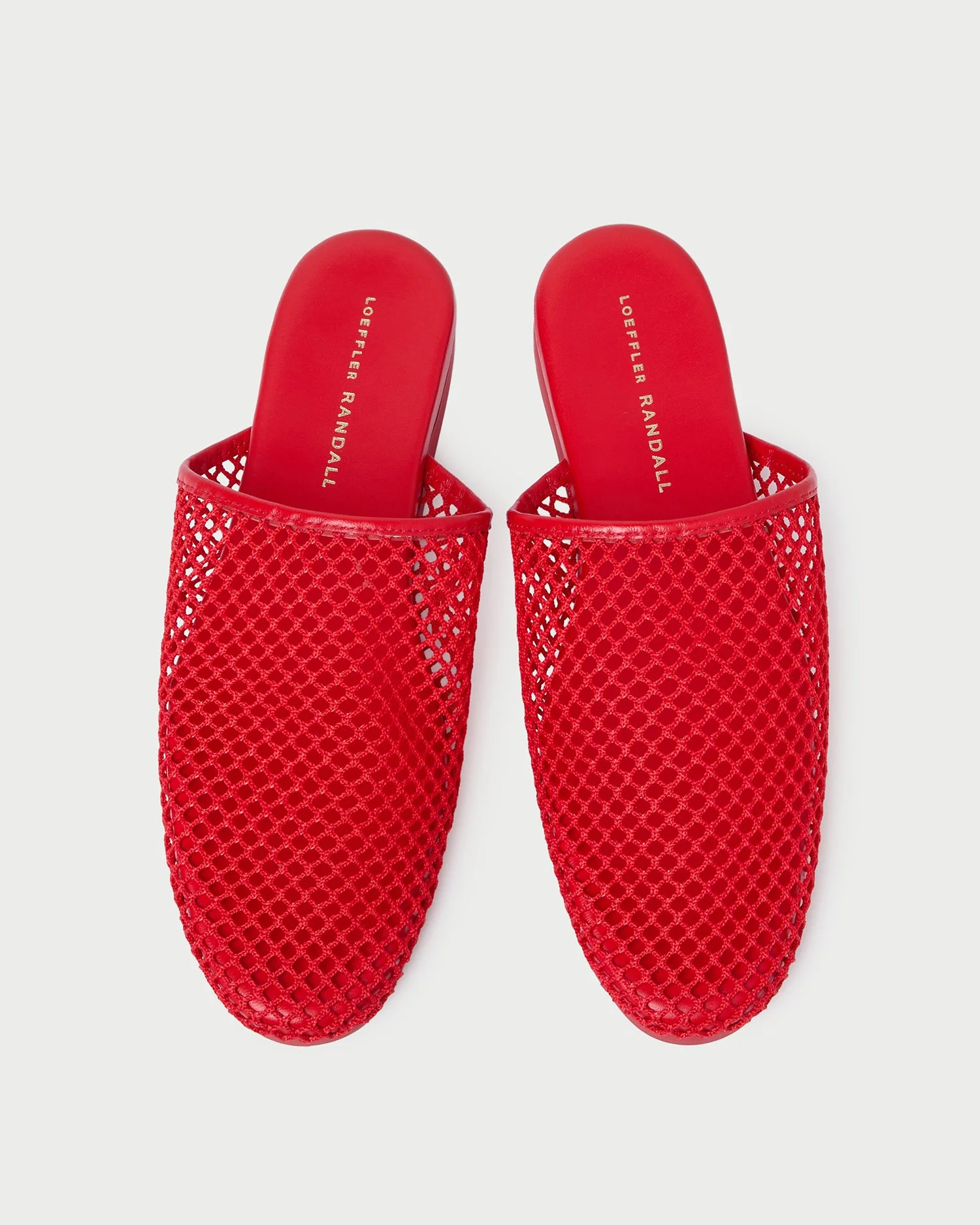 Roni Red Netted Slide - 1