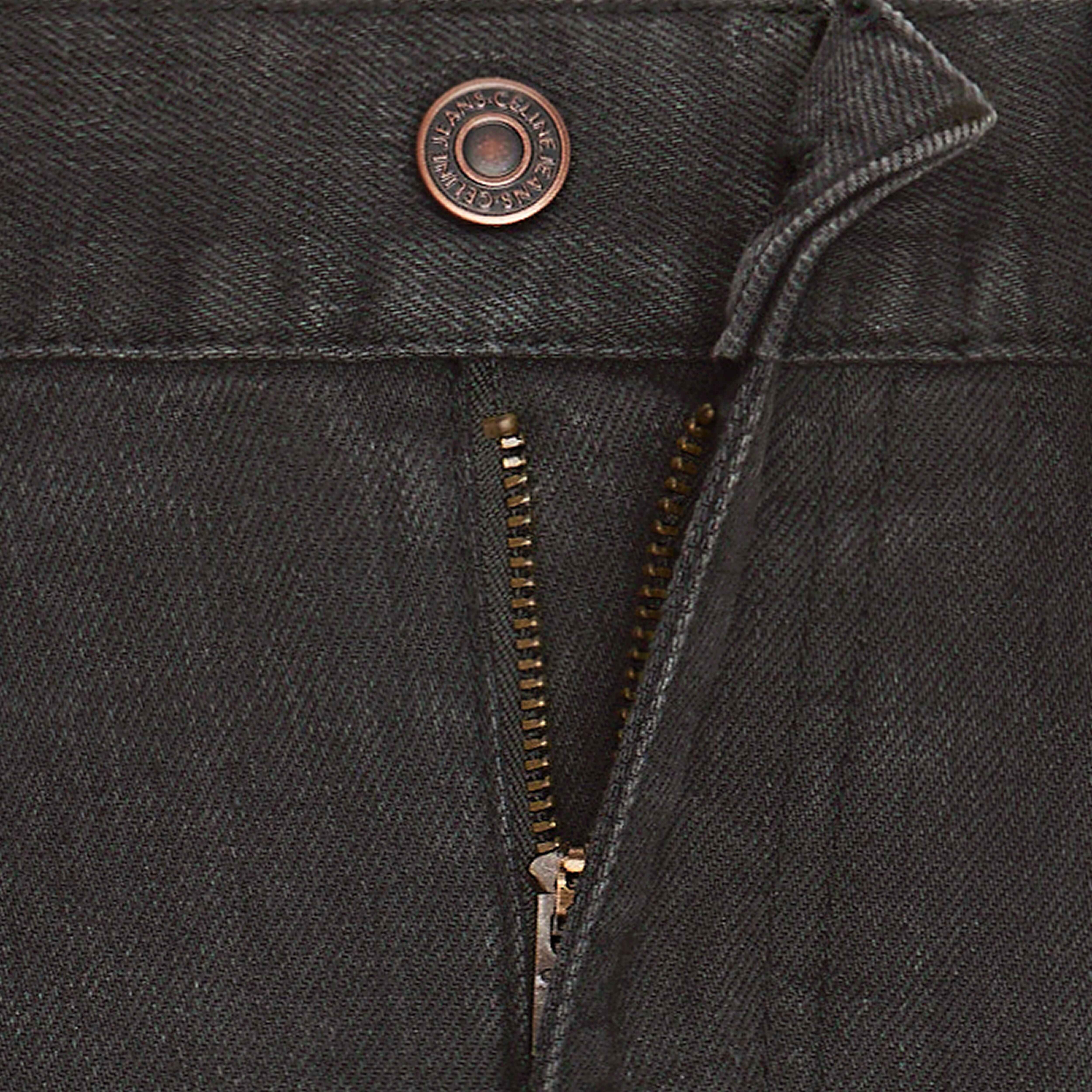 skinny jeans in black denim - 3