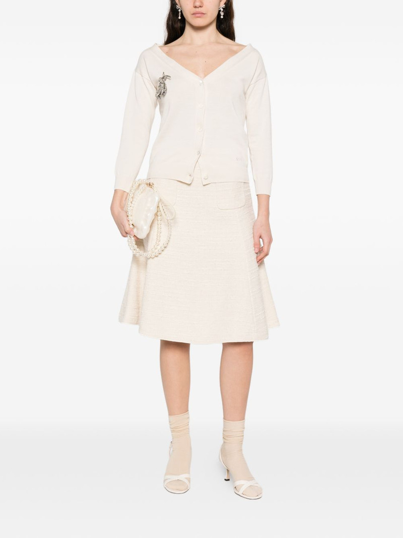 N°21 embellished knitted cardigan outlook