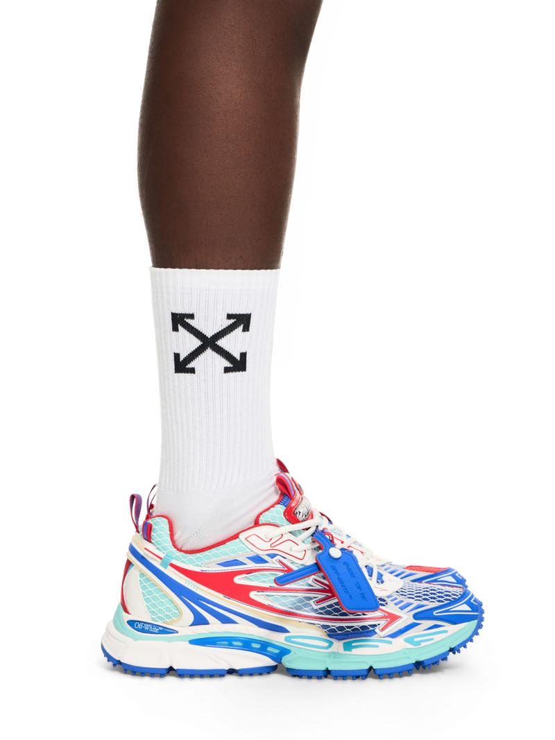 Off-White Be Right Back Fishnet Sneakers outlook