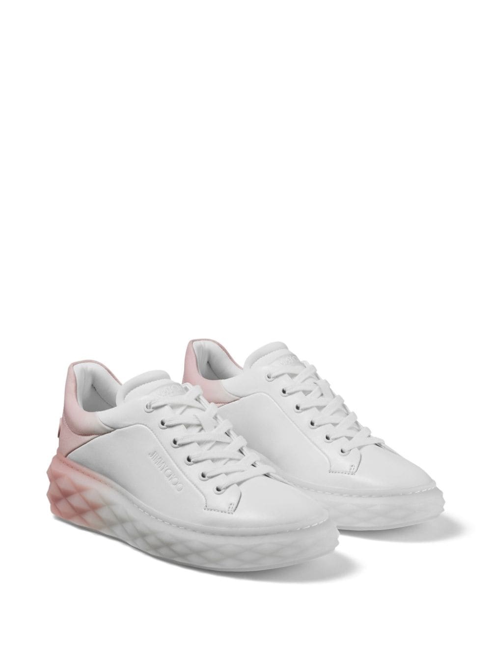 Diamond Maxi leather sneakers - 2