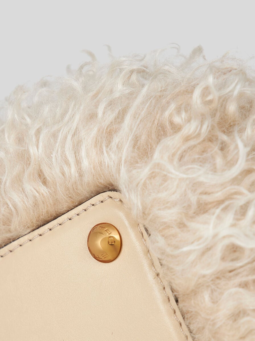 MINI WOOL AND MOHAIR VELA BAG - 7