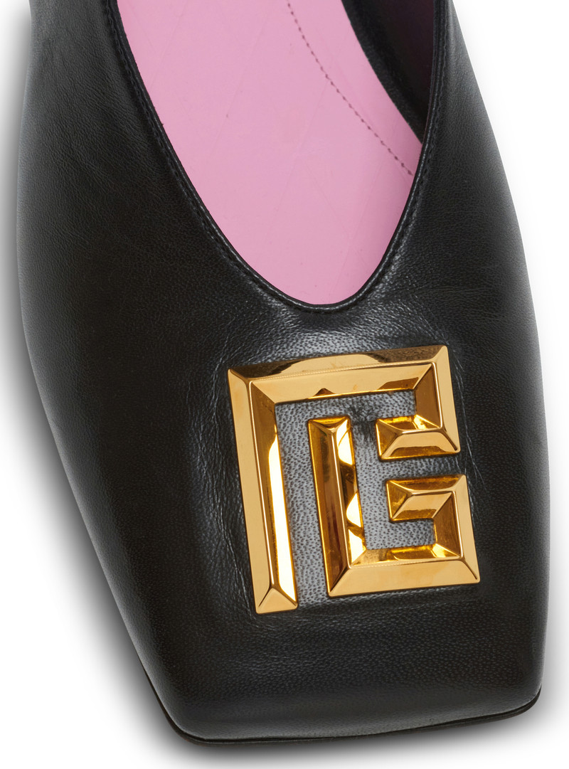 Flat Eden slingbacks in lambskin leather 5