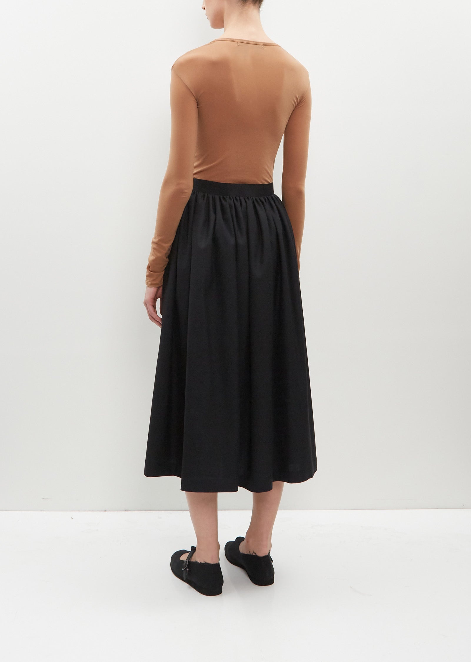Tropical Wool Skirt - 3