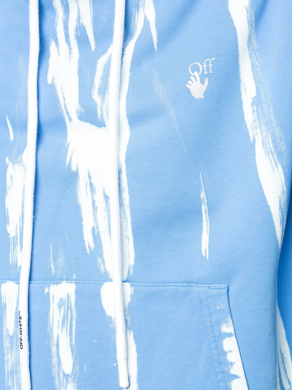 reflective Arrows tie-dye hoodie - 5