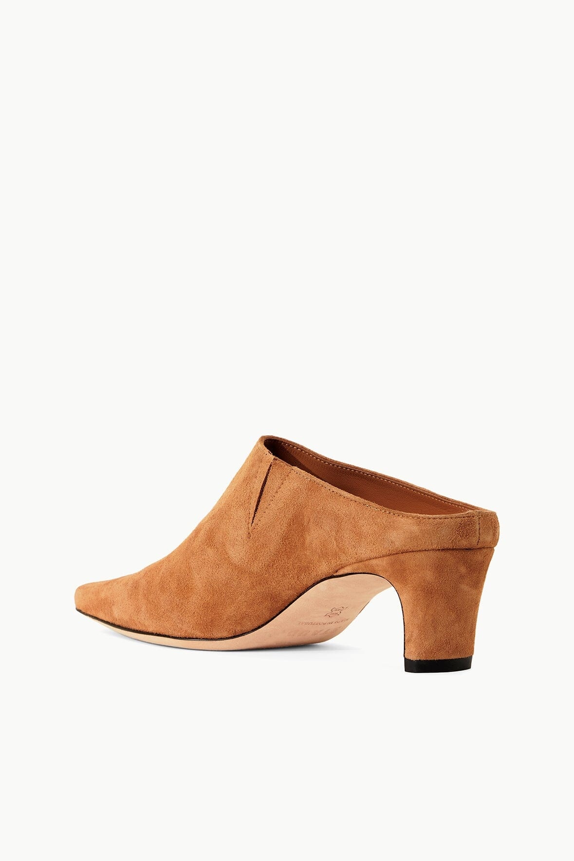 STAUD WALLY MULE TAN SUEDE - 3
