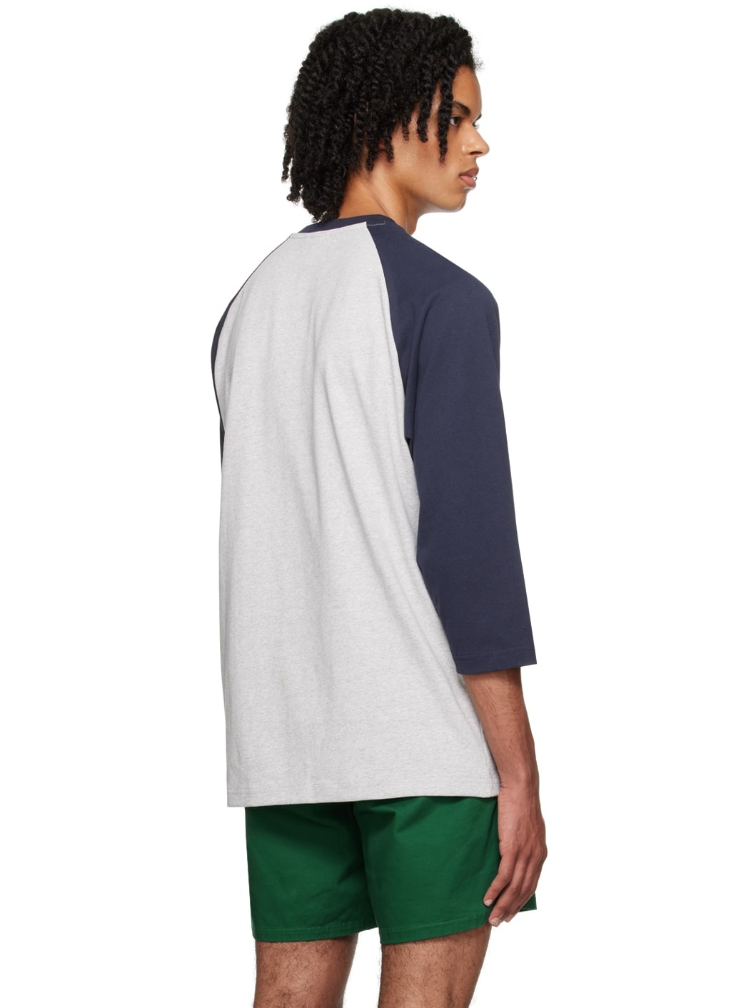 Gray & Blue Puma Edition Long Sleeve T-Shirt - 3