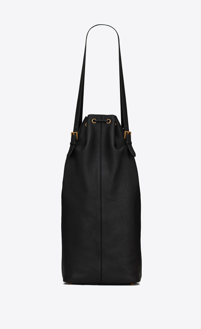 SAINT LAURENT riva large bucket bag in vintage leather outlook