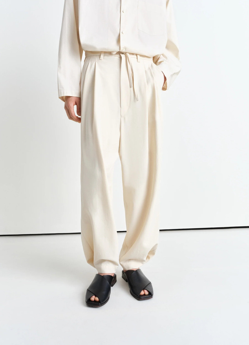 DRAWSTRING PLEATED PANTS 3