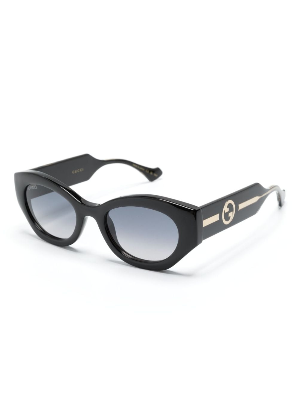 oval-frame sunglasses - 2
