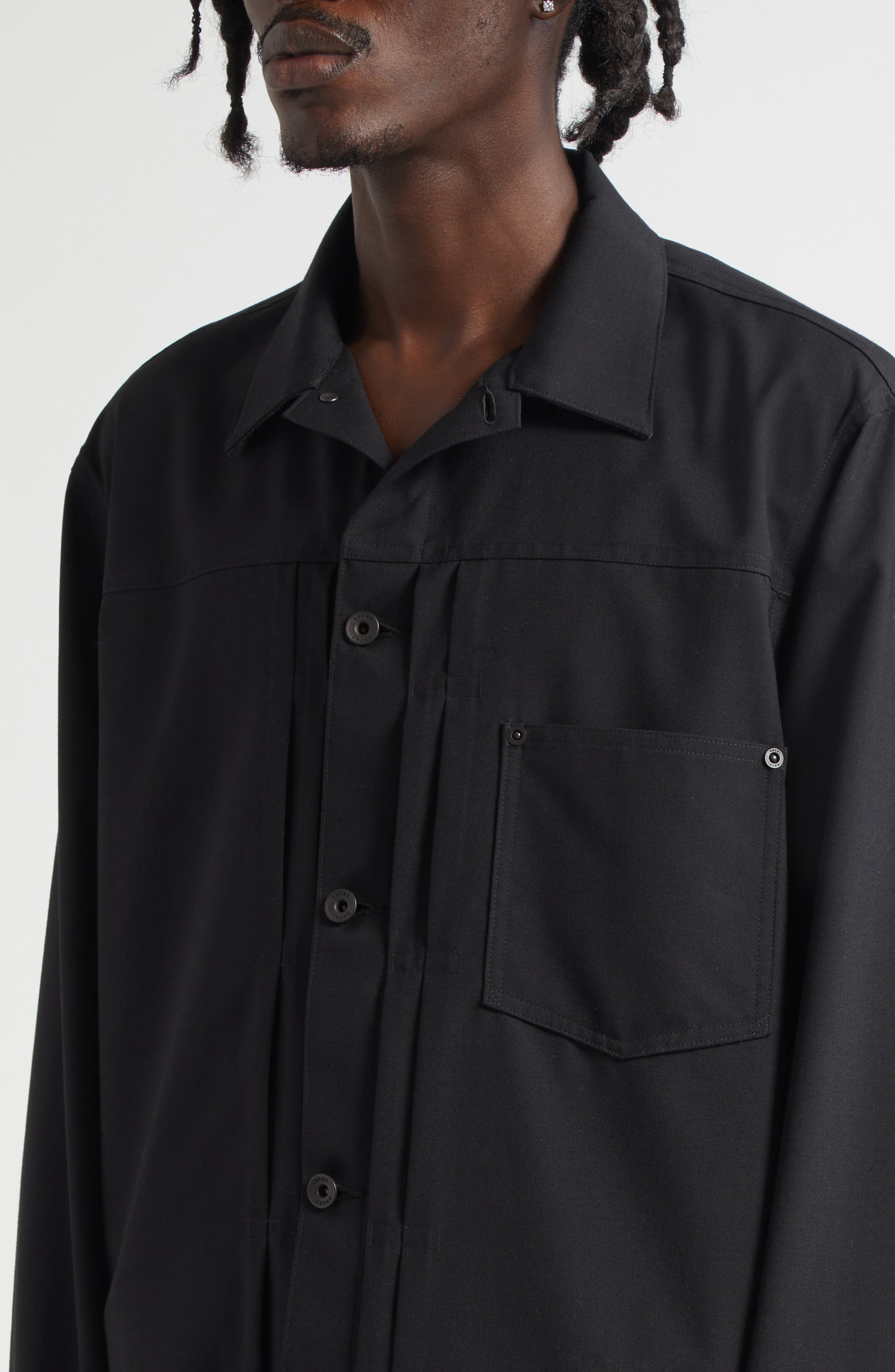 Sacai Suiting Jacket in Black at Nordstrom - 5