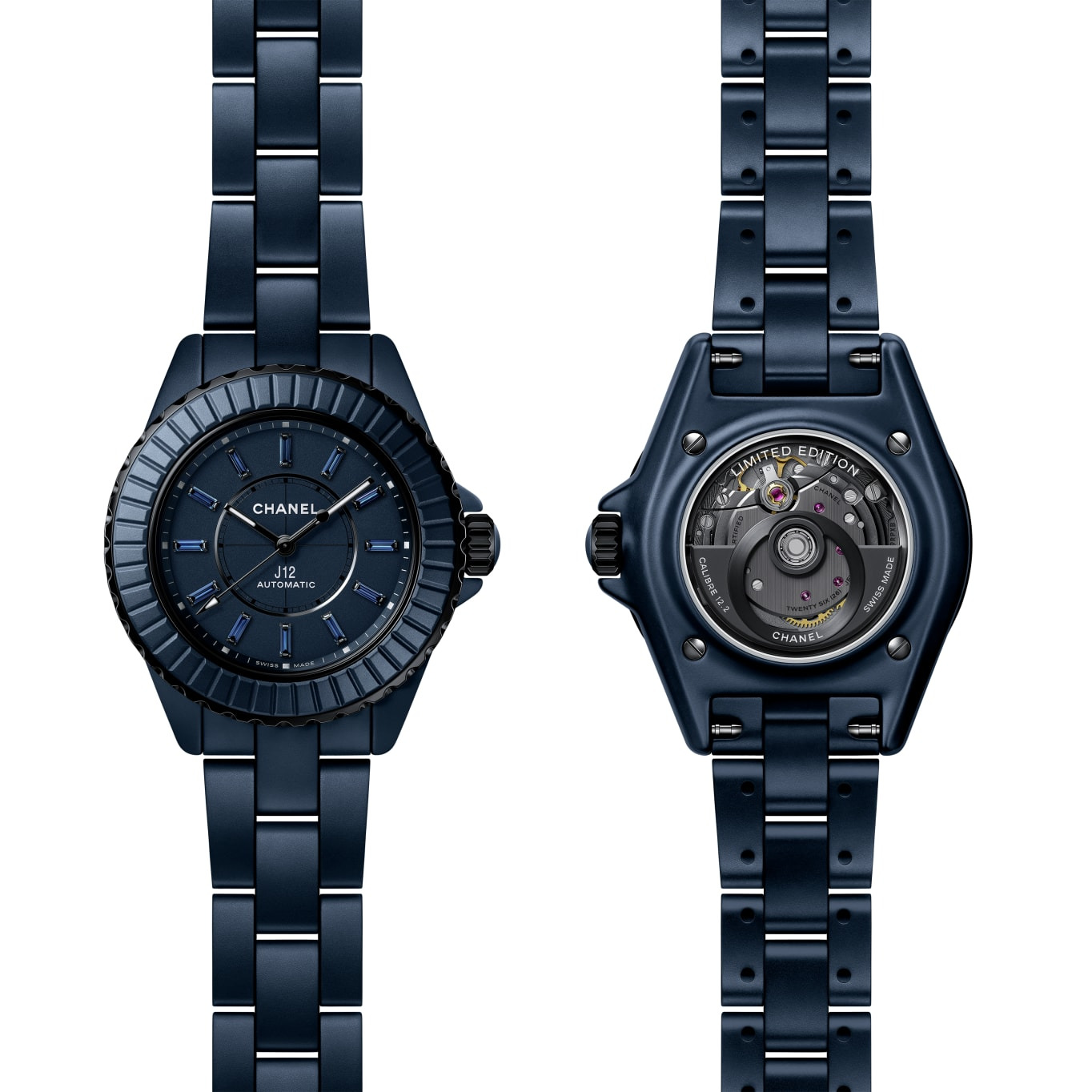J12 BLEU Watch Caliber 12.2, 33 MM - 3
