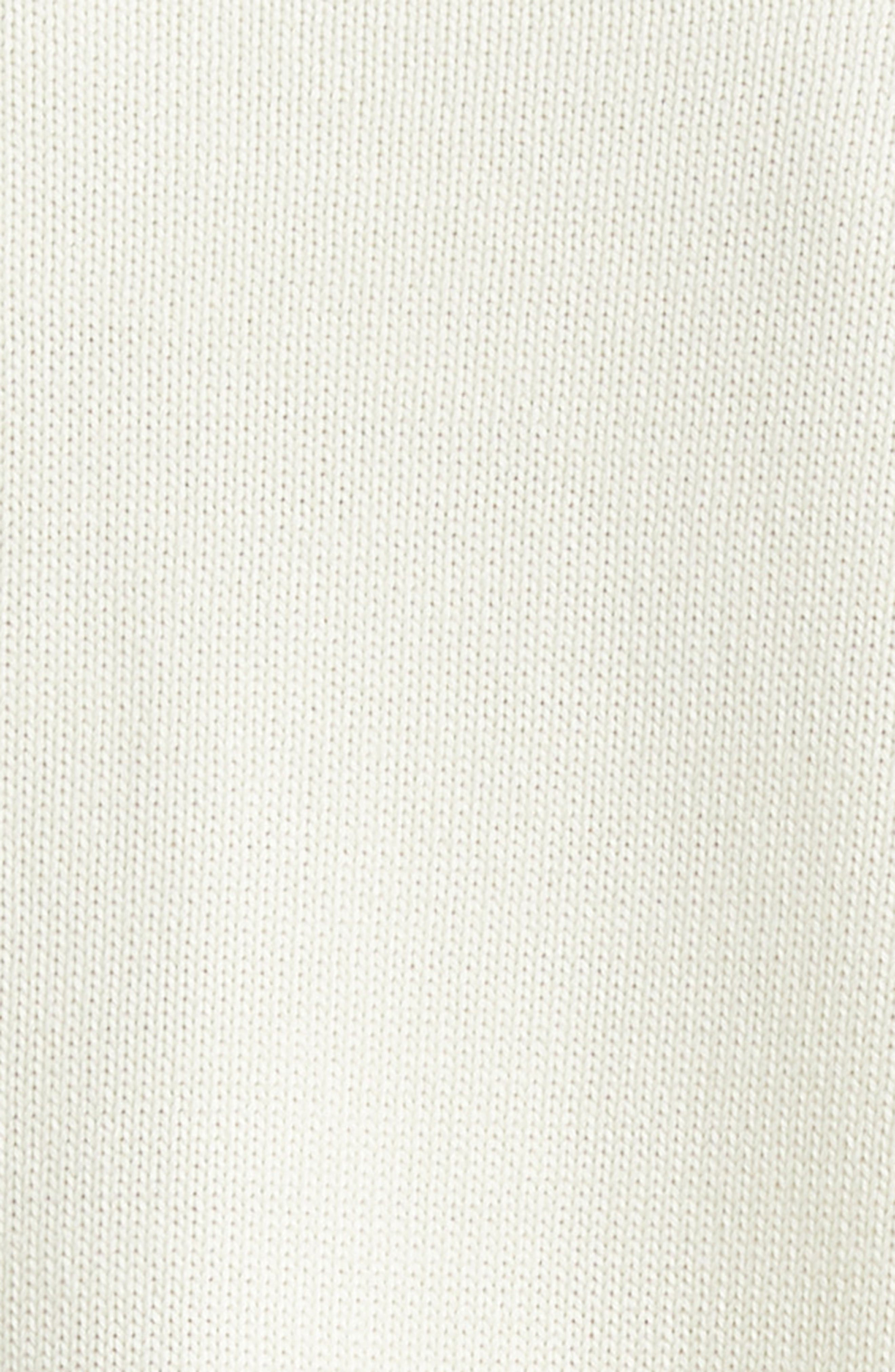 Givenchy Embroidered Logo Crewneck Sweater in Ecru at Nordstrom - 7