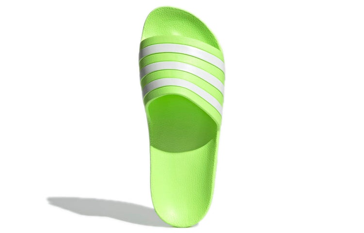 (WMNS) adidas Adilette Aqua Slides 'Signal Green' GZ5236 - 6