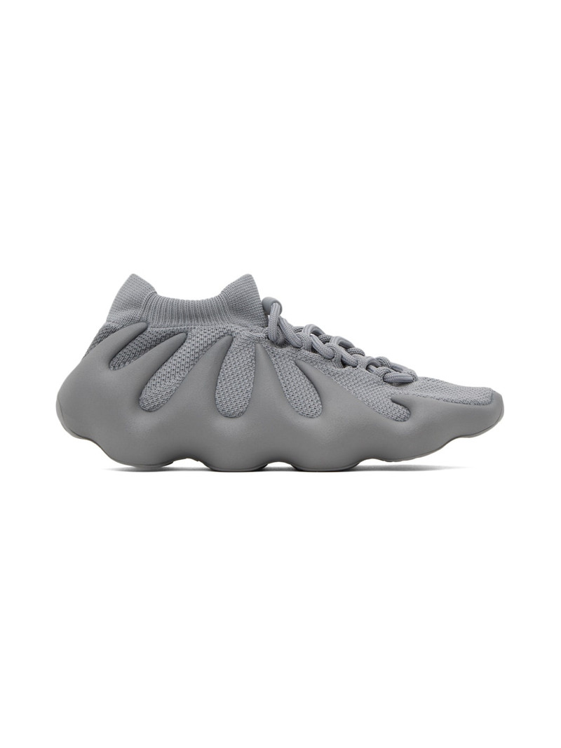 Gray Yeezy 450 Sneakers - 1