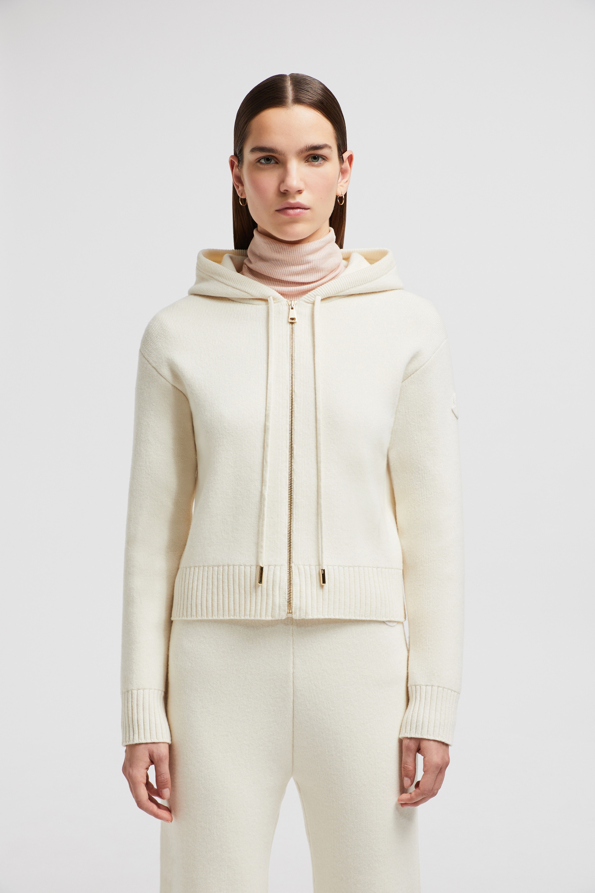 Wool & Cashmere Zip-Up Hoodie - 3