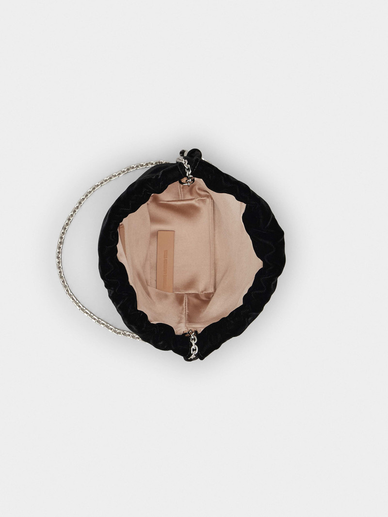 Viv' Pocket Strass Cube Bag in Velvet 7