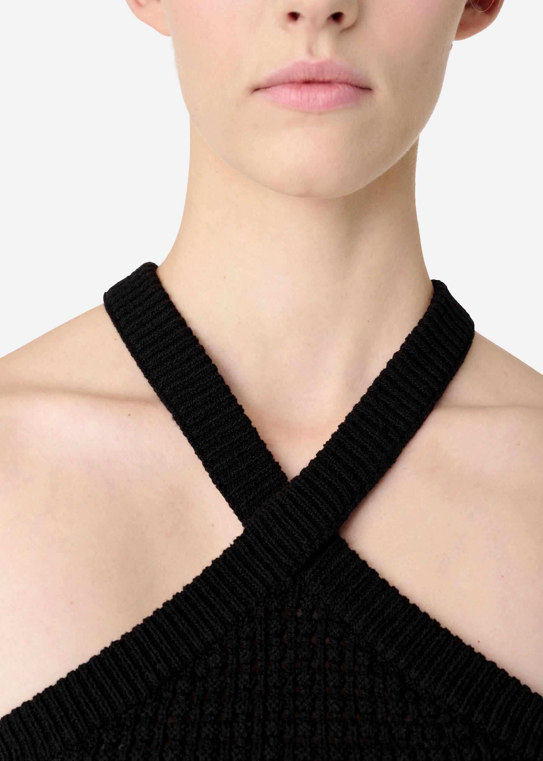 Halter Crochet Tank - 5