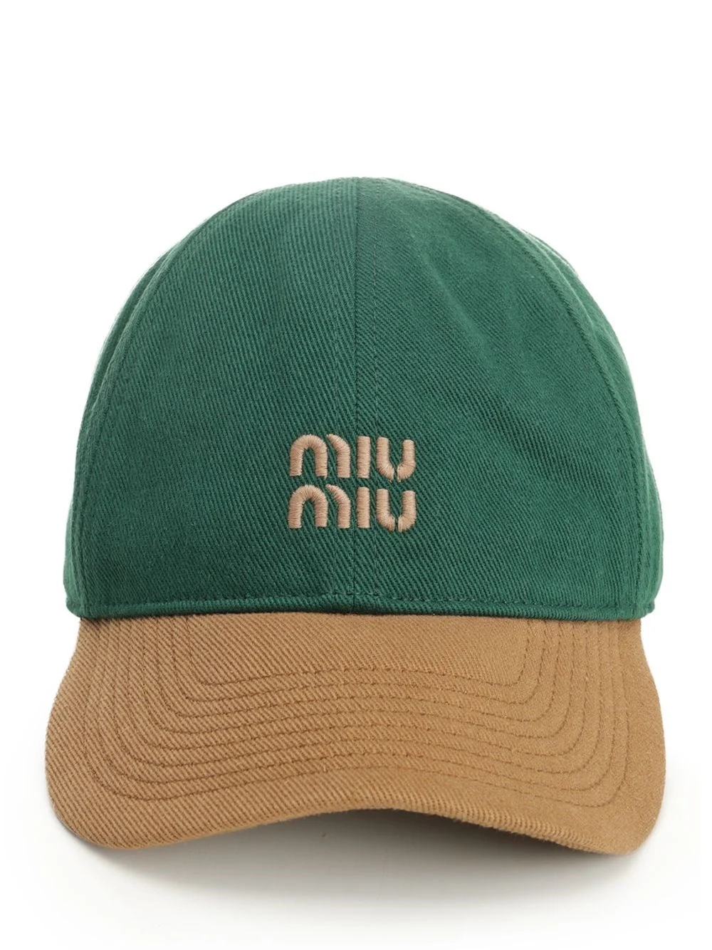 Miu Miu Women Drill Baseball Cap - 1